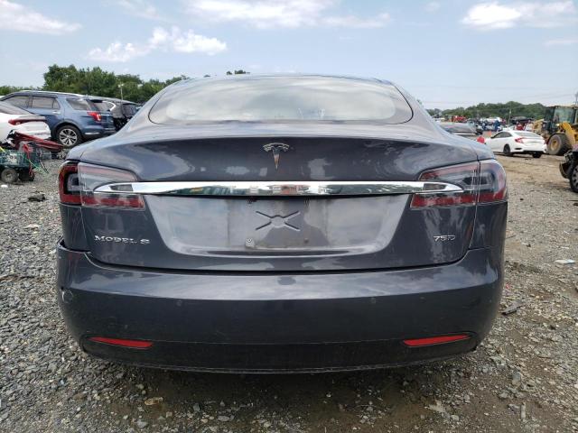 5YJSA1E21JF273862 - 2018 TESLA MODEL S Մոխրագույն լուսանկար 6