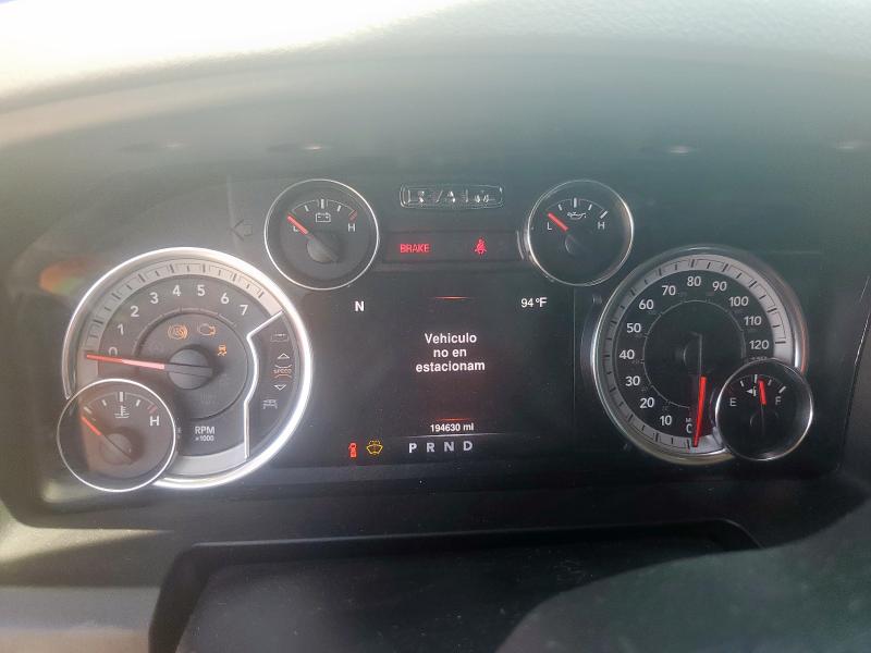 1C6RR7TTXGS302347 - 2016 RAM 1500 SLT BLUE photo 9