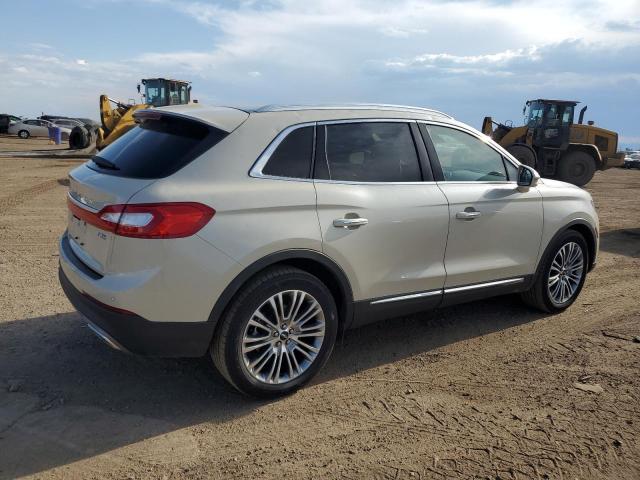 2LMPJ8LR9JBL12273 - 2018 LINCOLN MKX RESERVE Կրեմագույն լուսանկար 3