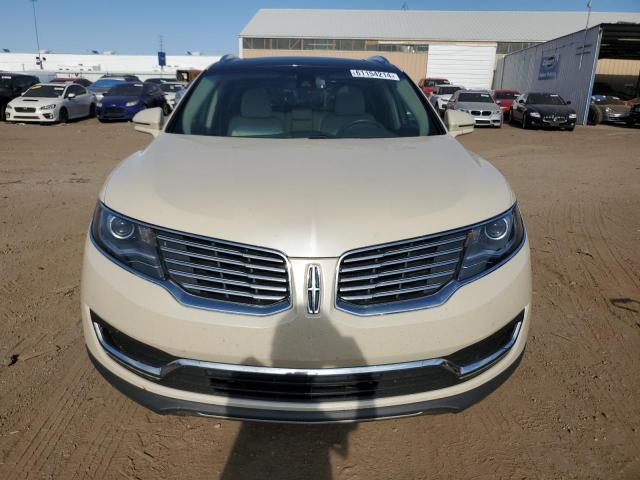 2LMPJ8LR9JBL12273 - 2018 LINCOLN MKX RESERVE Կրեմագույն լուսանկար 5