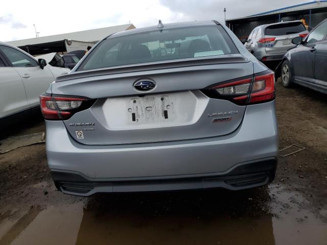 4S3BWAF67L3027532 - 2020 SUBARU LEGACY SPORT GRAY photo 6