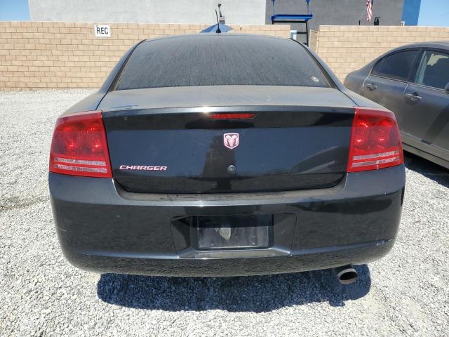 2B3KA43R98H113283 - 2008 DODGE CHARGER BLACK photo 6