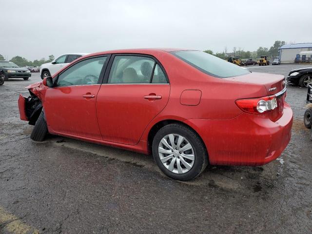 5YFBU4EE2DP199346 - 2013 TOYOTA COROLLA BASE 红色 照片 2