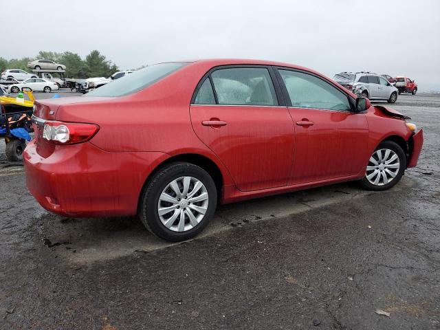 5YFBU4EE2DP199346 - 2013 TOYOTA COROLLA BASE 红色 照片 3