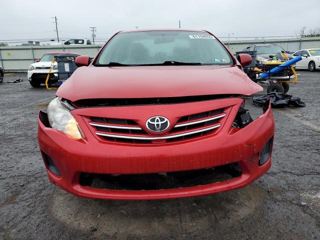 5YFBU4EE2DP199346 - 2013 TOYOTA COROLLA BASE 红色 照片 5