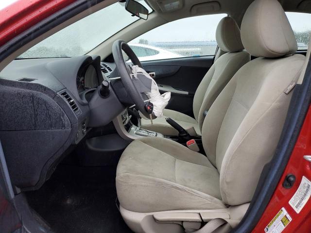 5YFBU4EE2DP199346 - 2013 TOYOTA COROLLA BASE 红色 照片 7