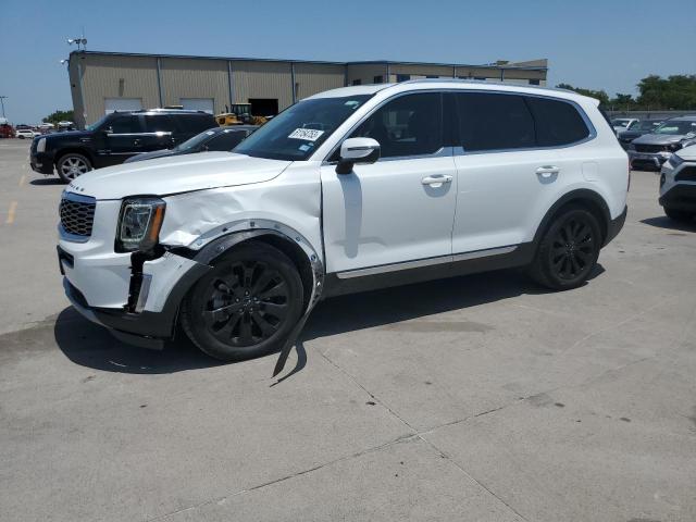 5XYP3DHC7LG054891 - 2020 KIA TELLURIDE EX WHITE photo 1