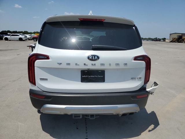 5XYP3DHC7LG054891 - 2020 KIA TELLURIDE EX WHITE photo 6