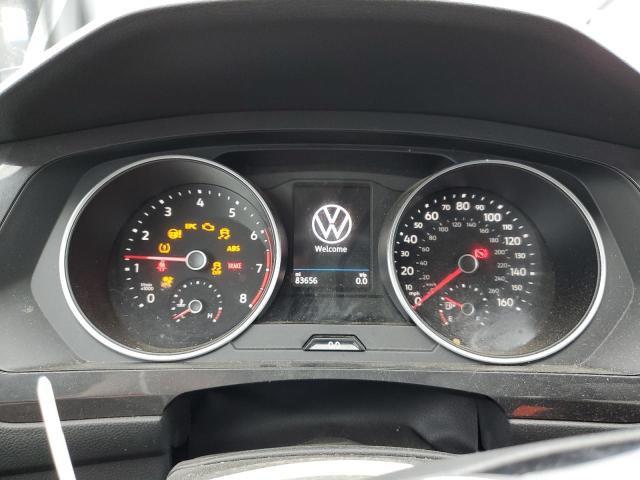 3VV3B7AXXMM105712 - 2021 VOLKSWAGEN TIGUAN SE 黑色 照片 9