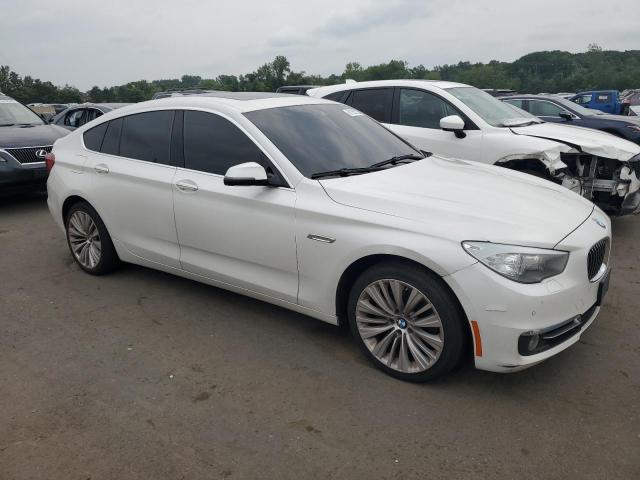 WBA5M4C52ED183455 - 2014 BMW 535 XIGT WHITE photo 4