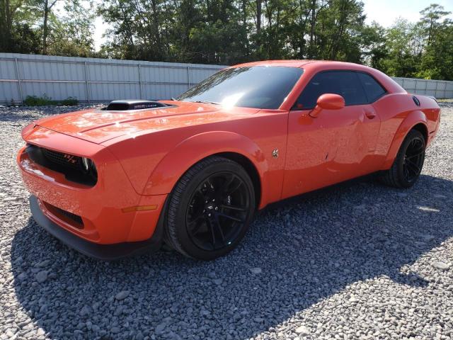 2C3CDZFJXMH560863 - 2021 DODGE CHALLENGER R/T SCAT PACK ORANGE photo 1