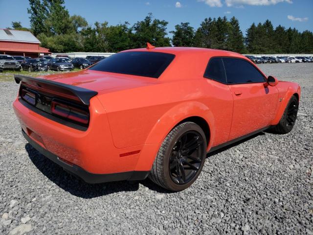 2C3CDZFJXMH560863 - 2021 DODGE CHALLENGER R/T SCAT PACK ORANGE photo 3