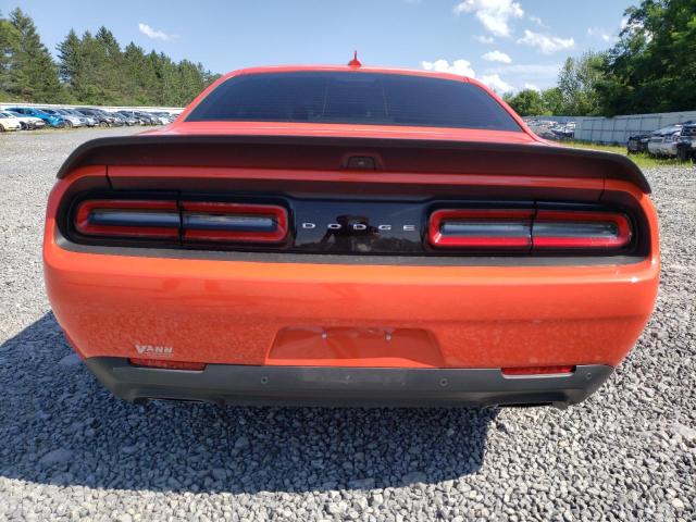 2C3CDZFJXMH560863 - 2021 DODGE CHALLENGER R/T SCAT PACK ORANGE photo 6