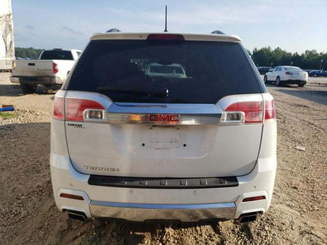 2GKFLUE33E6326132 - 2014 GMC TERRAIN DENALI WHITE photo 6