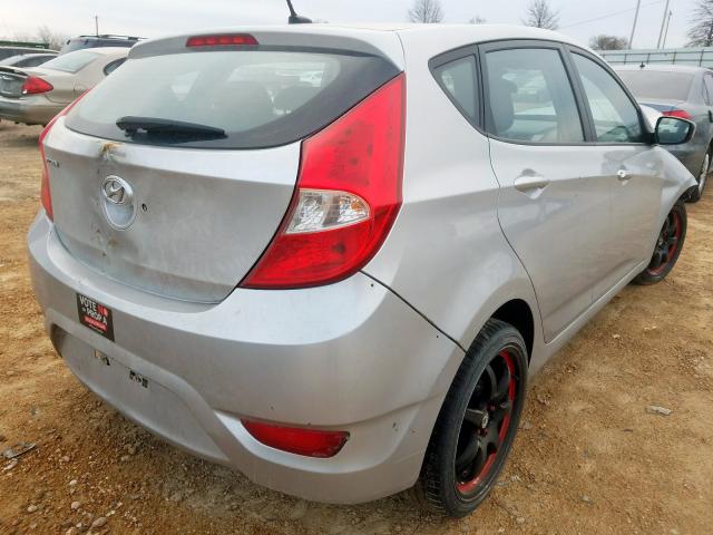 KMHCT5AEXFU204149 - 2015 HYUNDAI ACCENT GS  photo 4