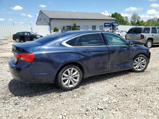 2G1105S35H9134795 - 2017 CHEVROLET IMPALA LT BLUE photo 3