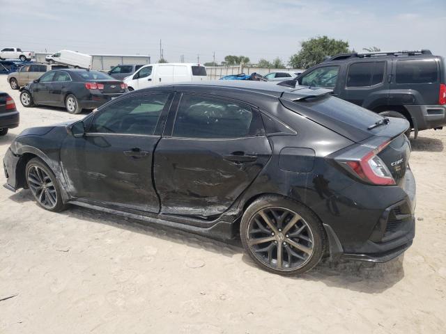 SHHFK7H49MU219128 - 2021 HONDA CIVIC SPORT BLACK photo 2