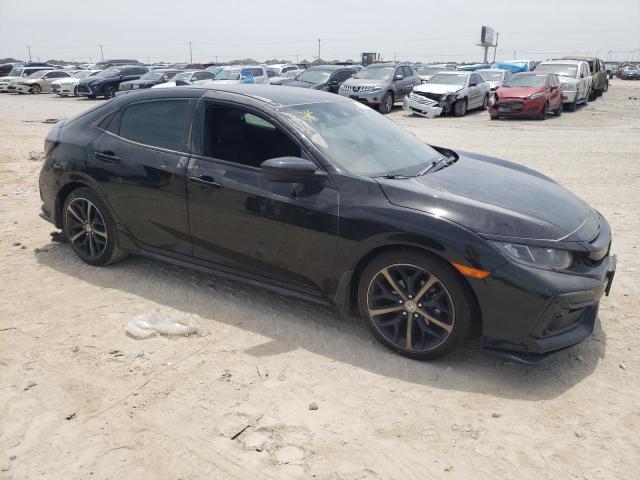SHHFK7H49MU219128 - 2021 HONDA CIVIC SPORT BLACK photo 4