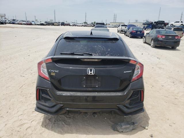 SHHFK7H49MU219128 - 2021 HONDA CIVIC SPORT BLACK photo 6