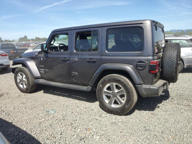 1C4HJXEN9JW225075 - 2018 JEEP WRANGLER U SAHARA GRAY photo 2