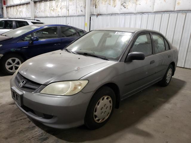 1HGES16315L005061 - 2005 HONDA CIVIC DX VP Silber Foto 1