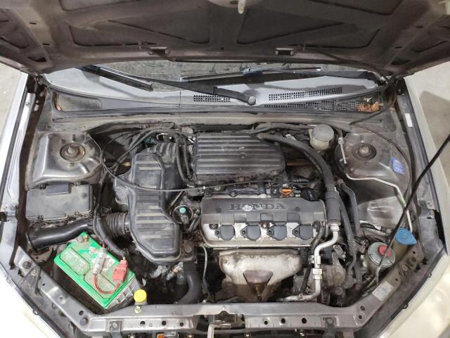 1HGES16315L005061 - 2005 HONDA CIVIC DX VP Silber Foto 11