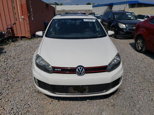 WVWHV7AJ3CW342418 - 2012 VOLKSWAGEN GTI WHITE photo 5