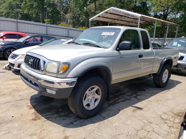 5TESN92N24Z321132 - 2004 TOYOTA TACOMA XTRACAB PRERUNNER ვერცხლისფერი ფოტო 1