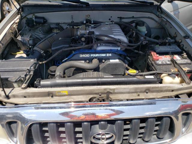5TESN92N24Z321132 - 2004 TOYOTA TACOMA XTRACAB PRERUNNER ვერცხლისფერი ფოტო 11