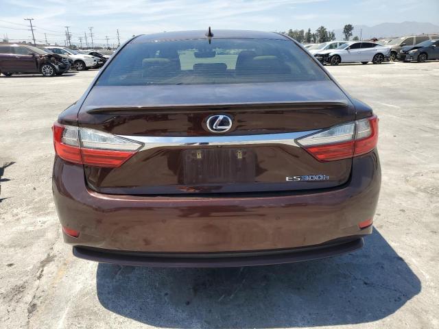 JTHBW1GG1G2103148 - 2016 LEXUS ES 300H BROWN photo 6