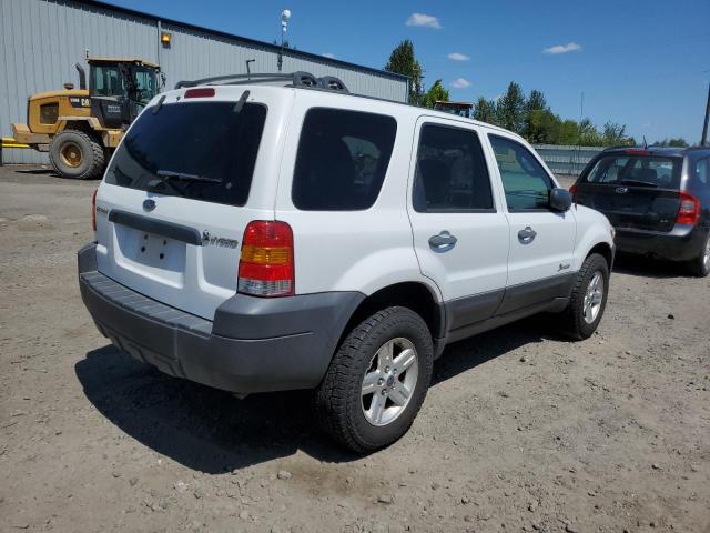 1FMYU96H66KD03821 - 2006 FORD ESCAPE HEV WHITE photo 3