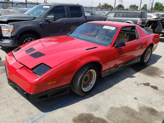 1G2FW2182JL236162 - 1988 PONTIAC FIREBIRD TRANS AM RED photo 1