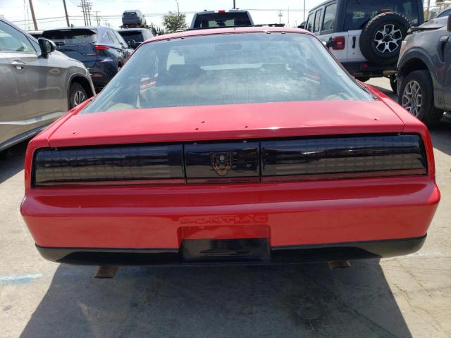 1G2FW2182JL236162 - 1988 PONTIAC FIREBIRD TRANS AM RED photo 6