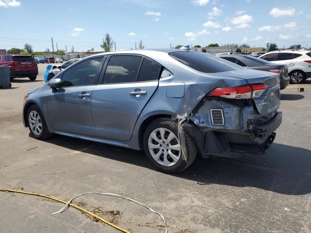 JTDEPRAE7LJ025864 - 2020 TOYOTA COROLLA LE BLUE photo 2