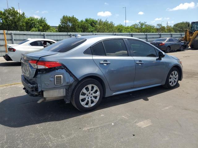 JTDEPRAE7LJ025864 - 2020 TOYOTA COROLLA LE BLUE photo 3