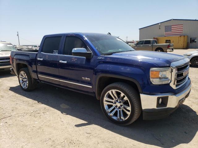 3GTP1VEC1EG460654 - 2014 GMC SIERRA C1500 SLT BLUE photo 4