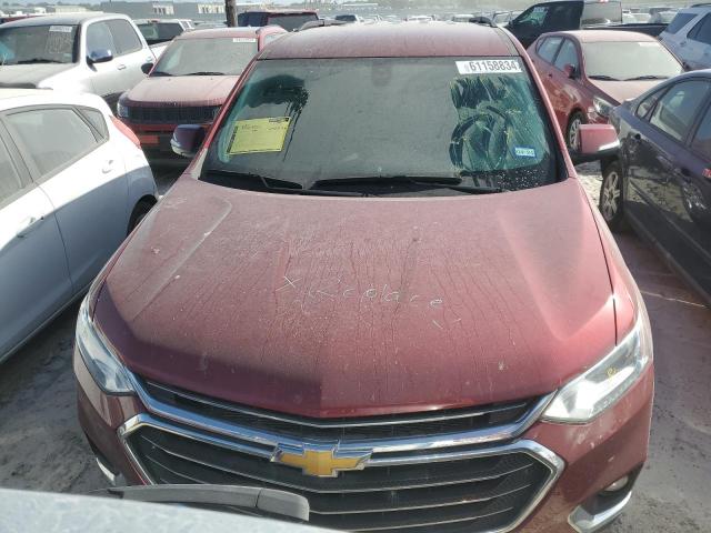 1GNERGKW5MJ178693 - 2021 CHEVROLET TRAVERSE LT MAROON photo 5