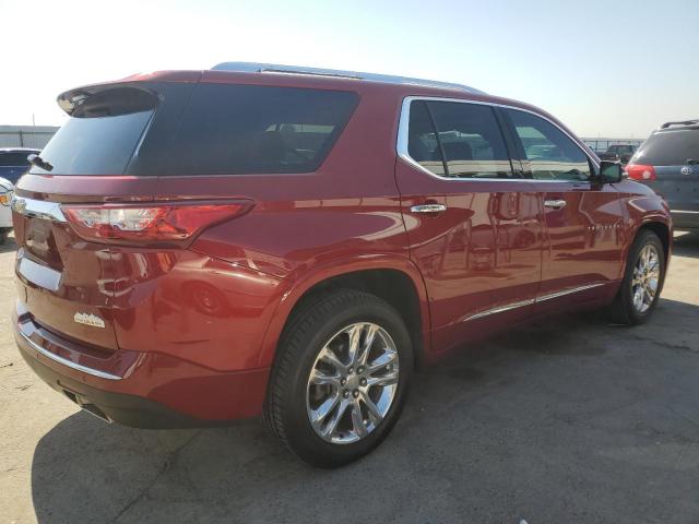 1GNEVKKW3JJ116557 - 2018 CHEVROLET TRAVERSE HIGH COUNTRY RED photo 3