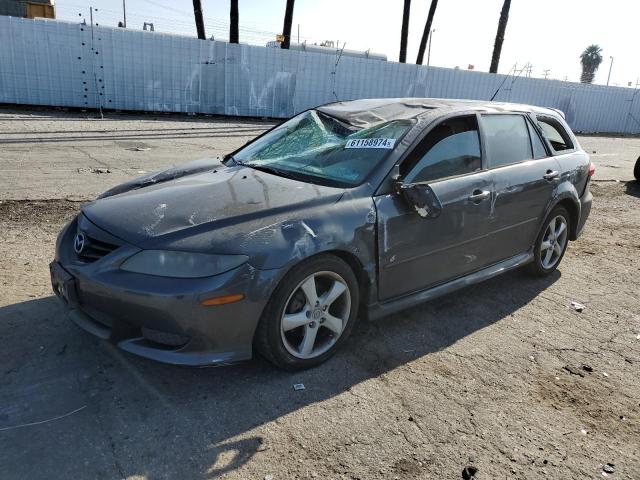 1YVHP82D355M75191 - 2005 MAZDA 6 S Մոխրագույն լուսանկար 1
