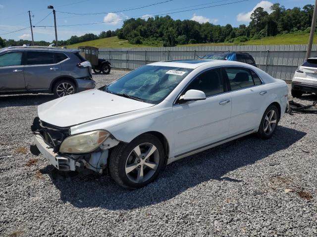 1G1ZC5EU7CF264477 - 2012 CHEVROLET MALIBU 1LT WHITE photo 1