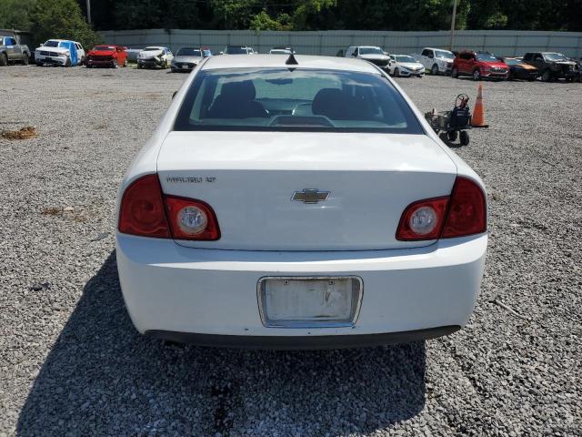 1G1ZC5EU7CF264477 - 2012 CHEVROLET MALIBU 1LT WHITE photo 6