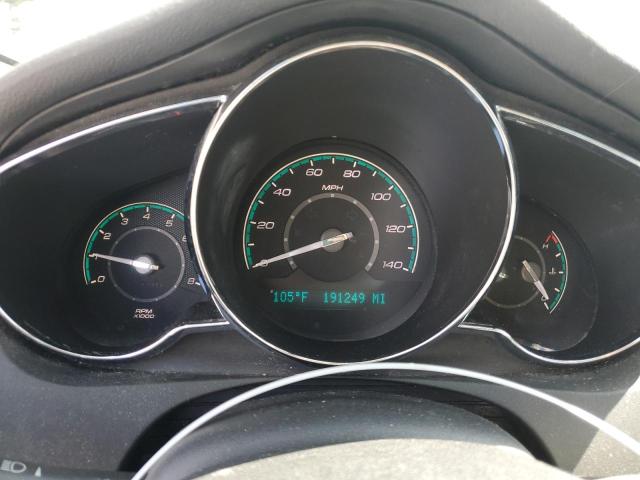 1G1ZC5EU7CF264477 - 2012 CHEVROLET MALIBU 1LT WHITE photo 9