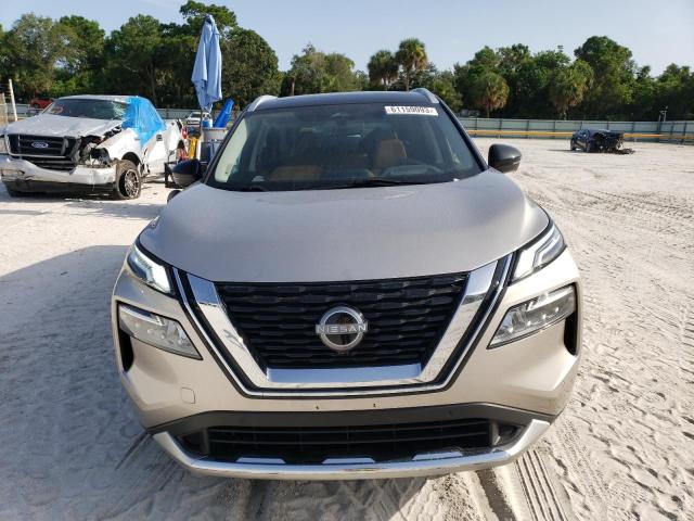 JN8BT3DC9PW101541 - 2023 NISSAN ROGUE PLATINUM SILVER photo 5