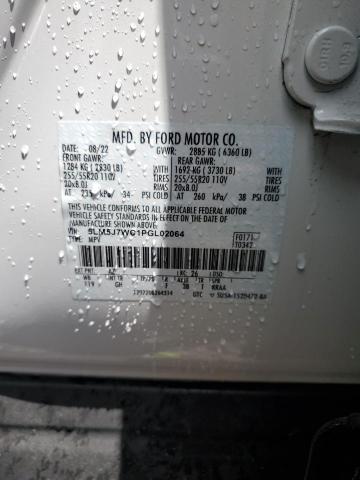 5LM5J7WC1PGL02064 - 2023 LINCOLN AVIATOR RESERVE თეთრი ფოტო 13