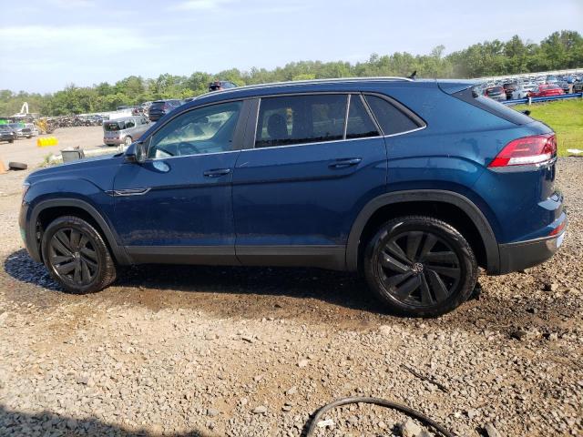 1V2KE2CA6NC203523 - 2022 VOLKSWAGEN ATLAS CROS SE ლურჯი ფოტო 2