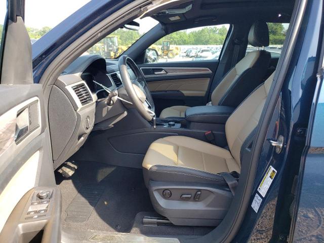 1V2KE2CA6NC203523 - 2022 VOLKSWAGEN ATLAS CROS SE ლურჯი ფოტო 7