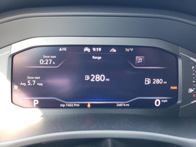 1V2KE2CA6NC203523 - 2022 VOLKSWAGEN ATLAS CROS SE ლურჯი ფოტო 9