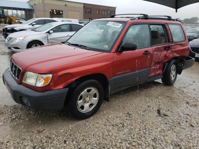 2002 SUBARU FORESTER L, 