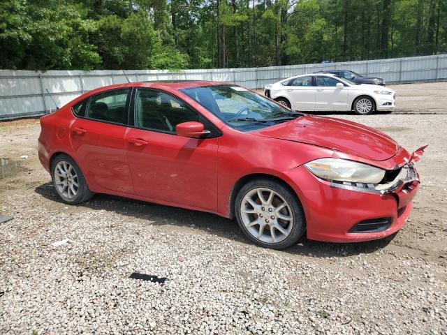 1C3CDFBA2DD267976 - 2013 DODGE DART SXT წითელი ფოტო 4