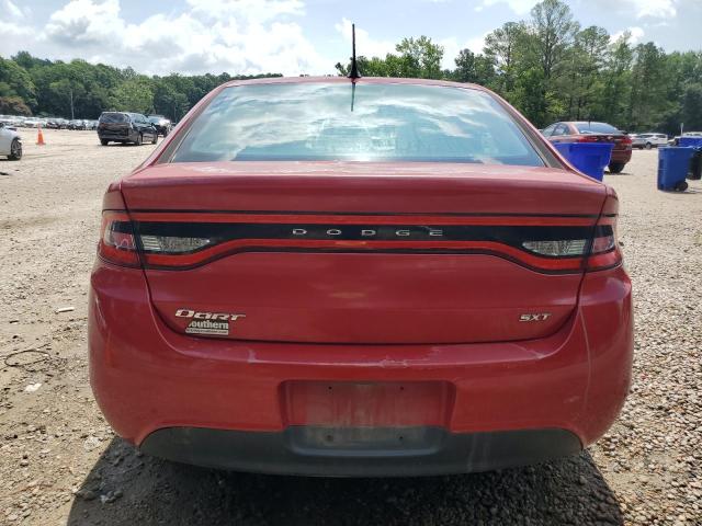 1C3CDFBA2DD267976 - 2013 DODGE DART SXT წითელი ფოტო 6